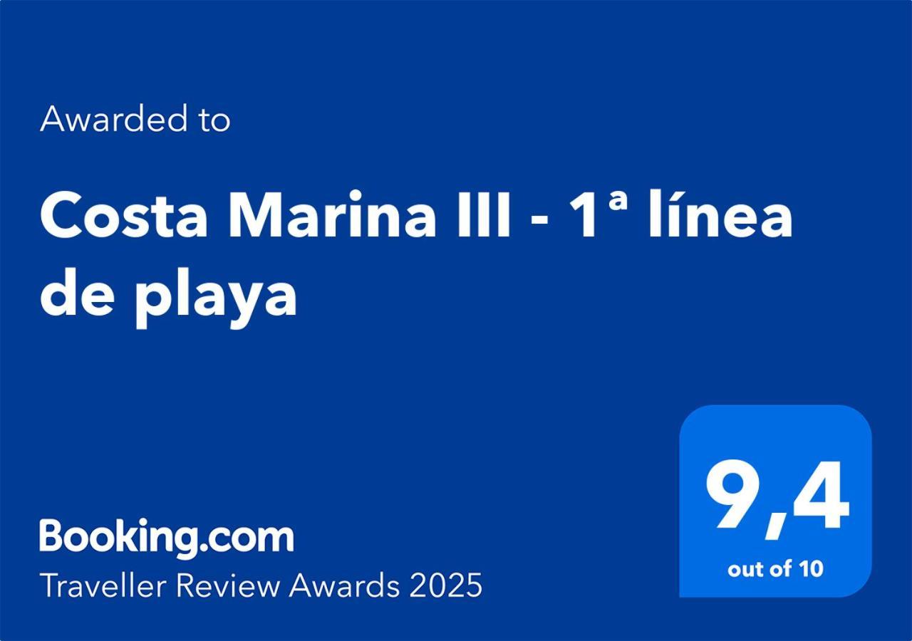 Costa Marina III - 1ª Linea De Playa Apartment El Borseral ภายนอก รูปภาพ